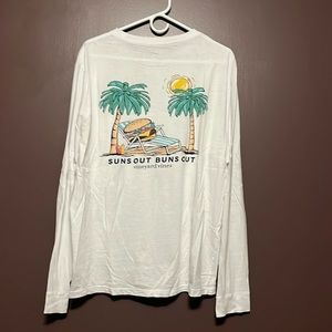 Suns out buns out LS tee
